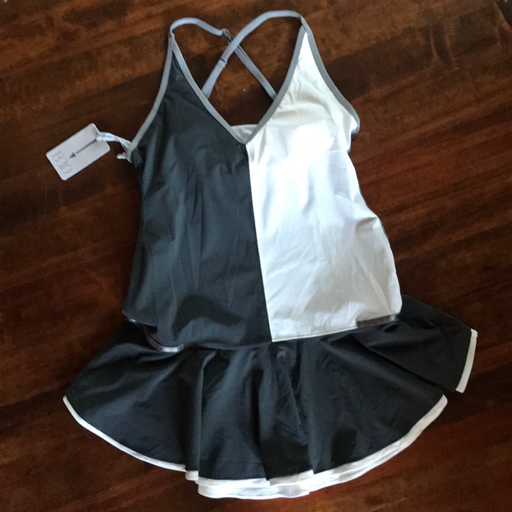 B 3.0 Sporty Flirty Active Dress White / Grey S
